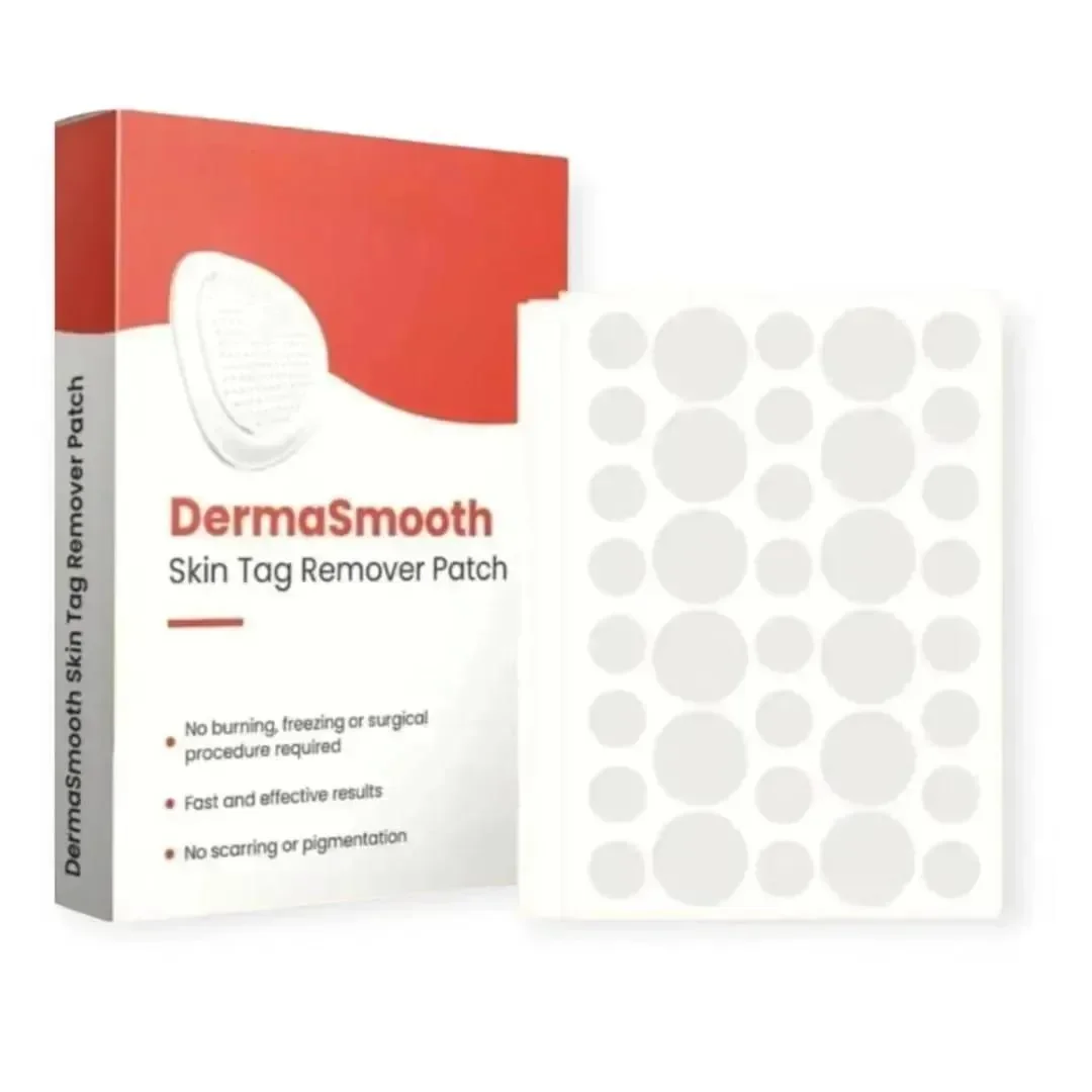 DermaSmooth Skin Tag Remover Patch White 40pcs